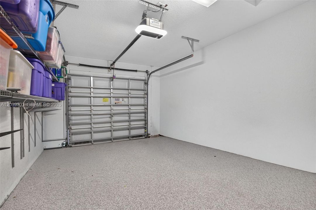 New Epoxy Garage Floor