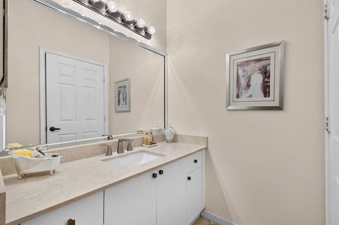 Seperate Vanity Area