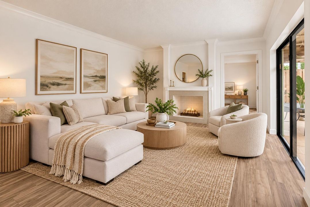 Coastal Modern Living Room Retreat