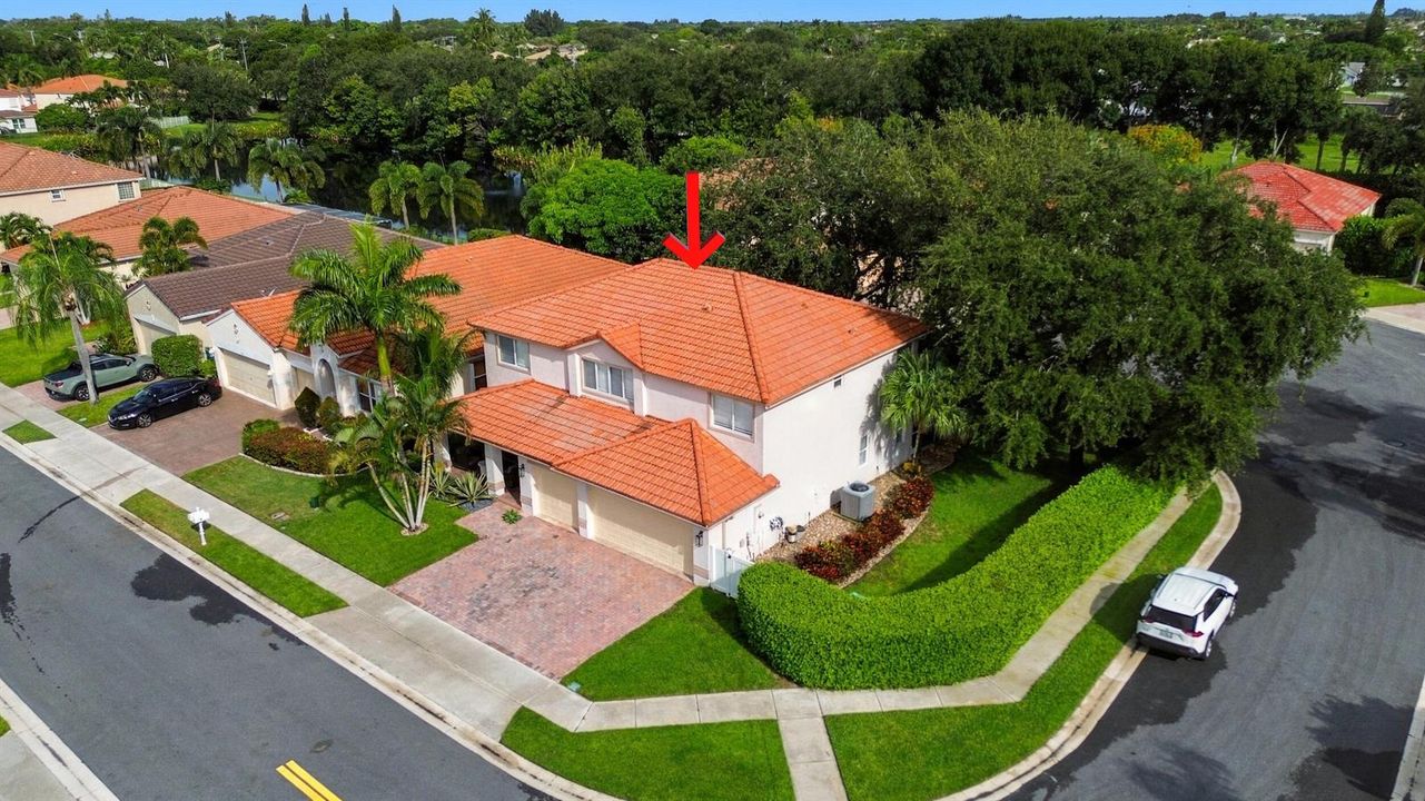 Private, Oversized Corner Lot
