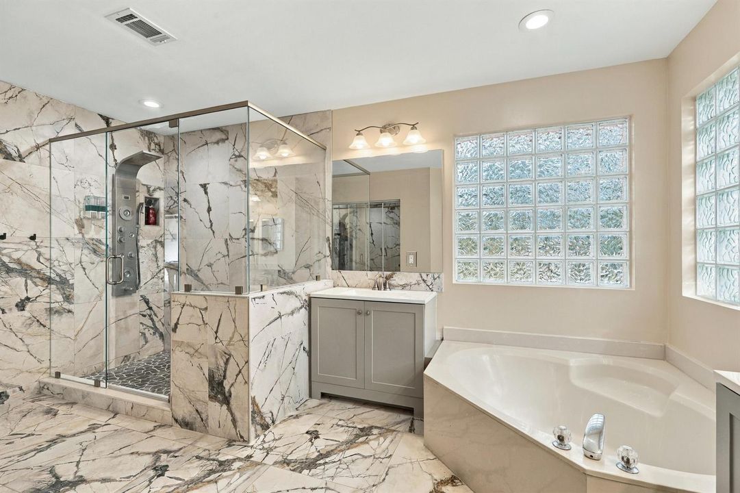 Fully Renovated Primary Bathroom