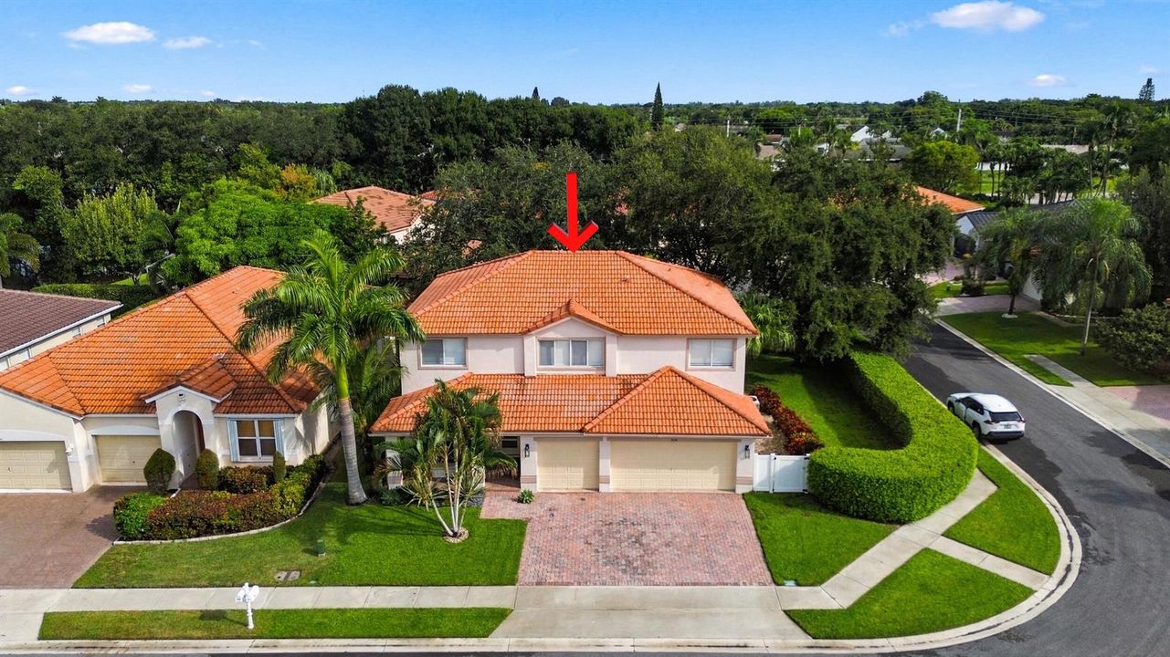 Private, Oversized Corner Lot
