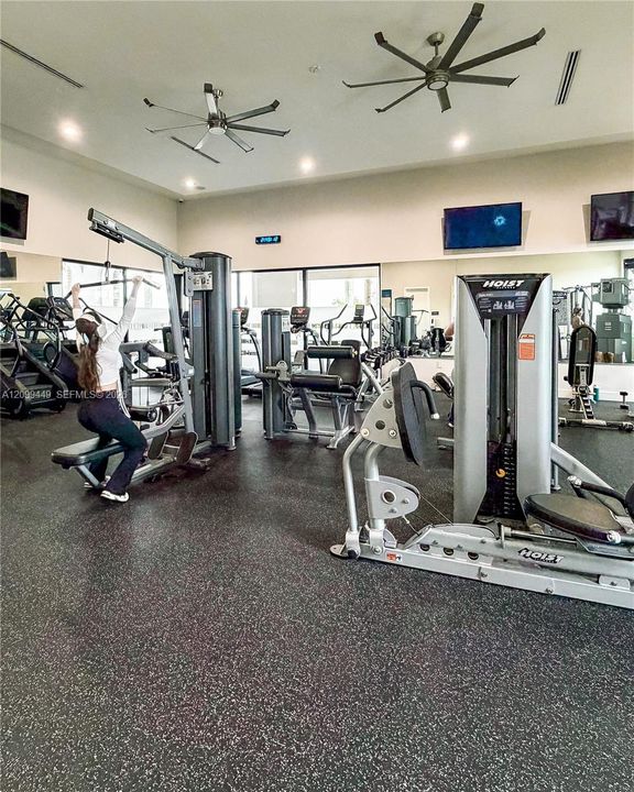 Clubhouse Exercise Room