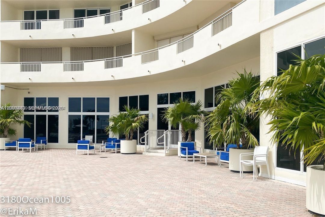 pool deck