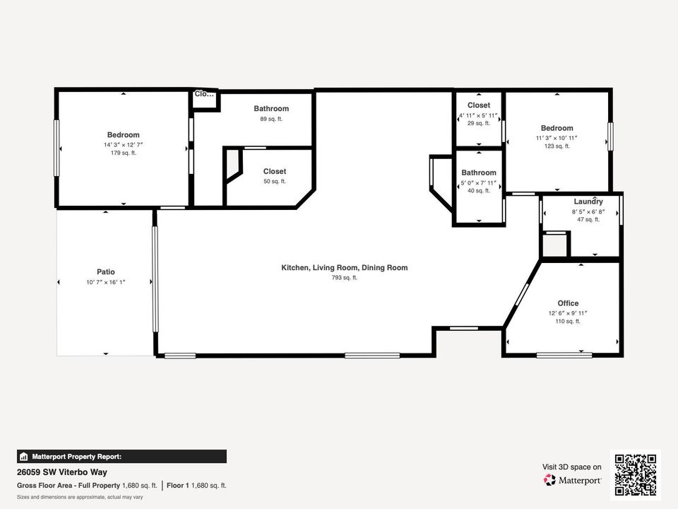 floorplan26059 SW Viterbo Way - Floor 1