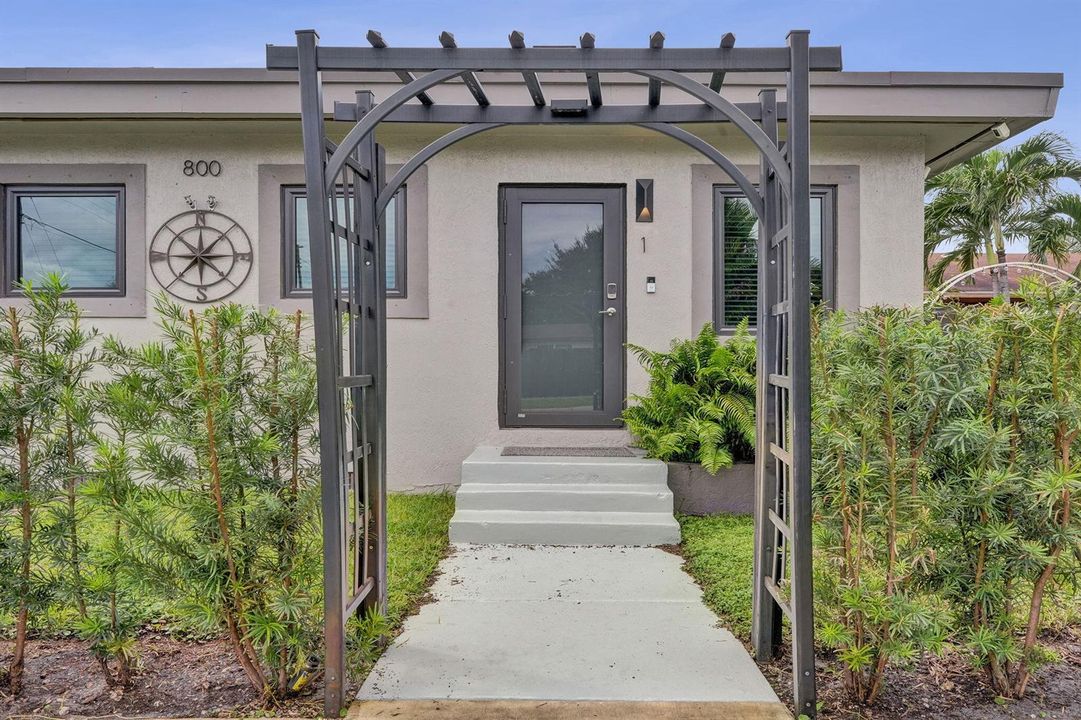 Front entrance
