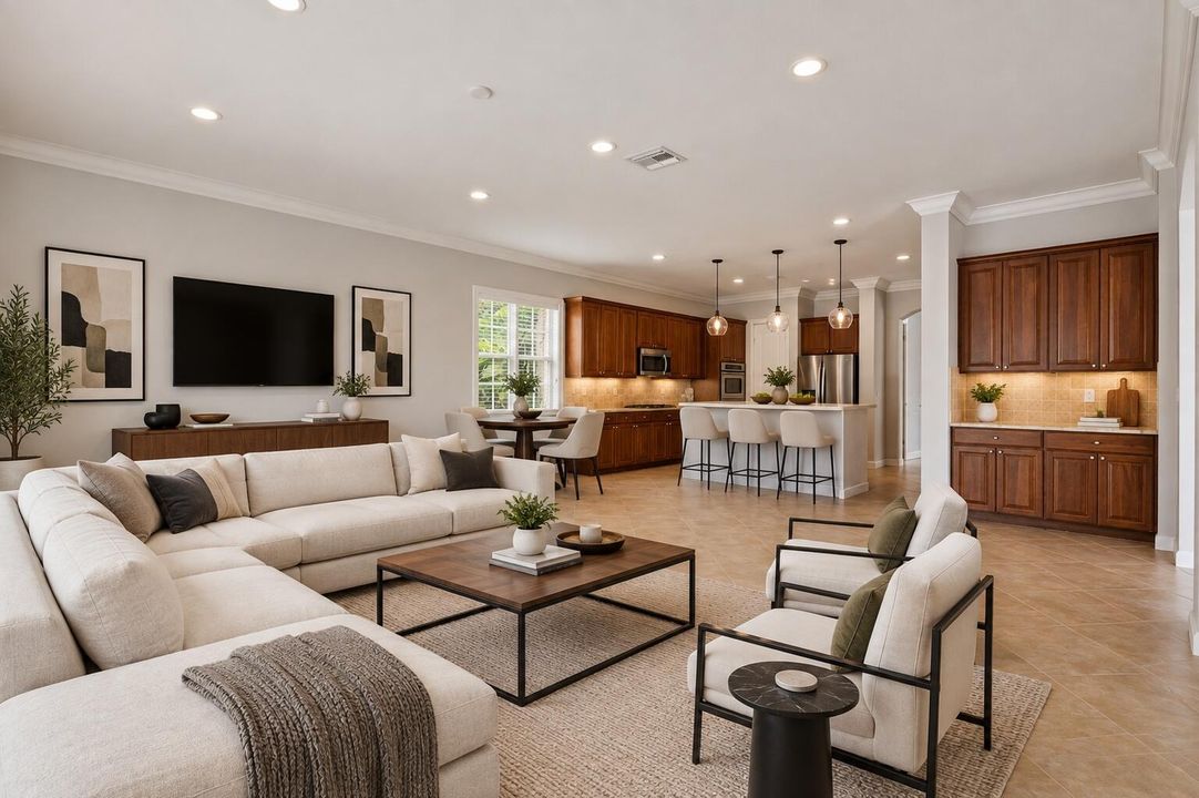 Separate Family Room