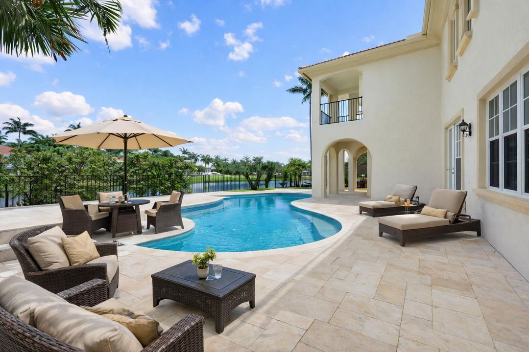 Extended Travertine Patio