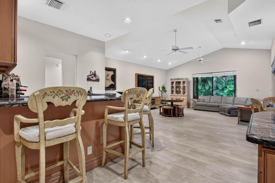 Wet Bar to Family Room
