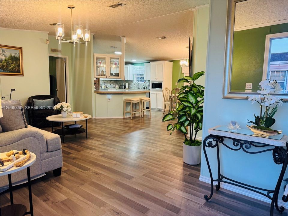View as you walk into your future home