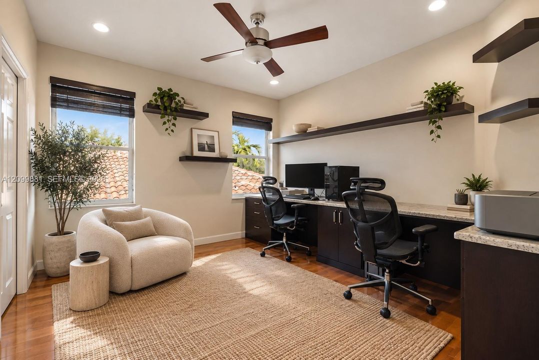 Converted bedroom