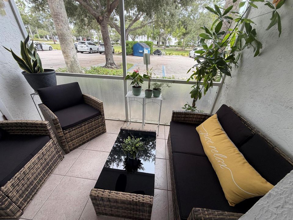 enclosed Patio