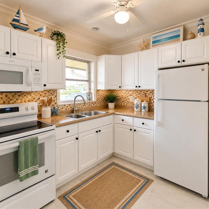VIRTUALLY STAGED KITCHEN