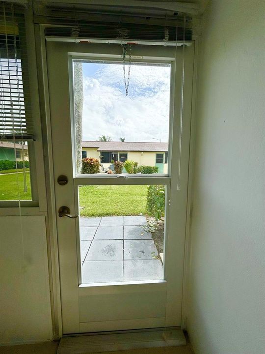 NEWER STORM DOOR