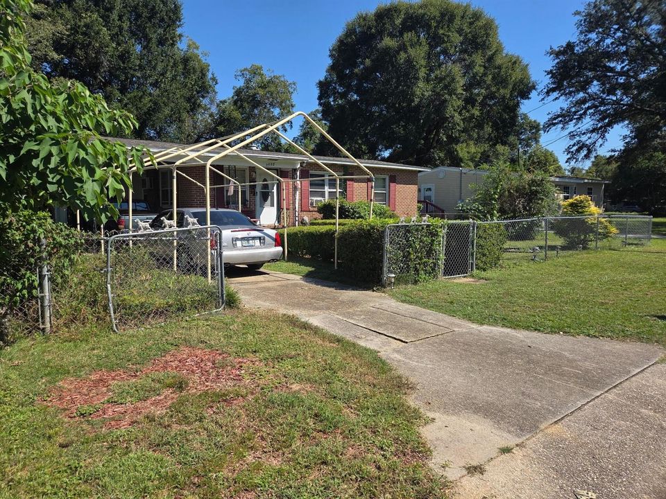 Front of Structure
