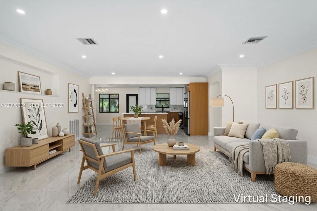 AI virtual staging