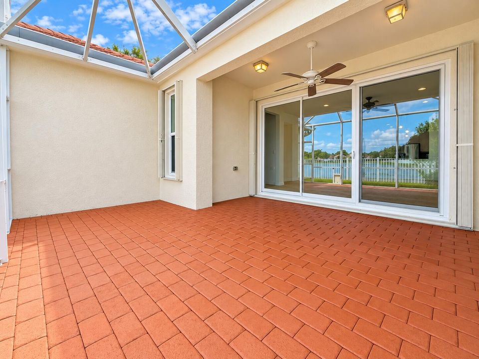 Bright Screened Patio with Lake Views