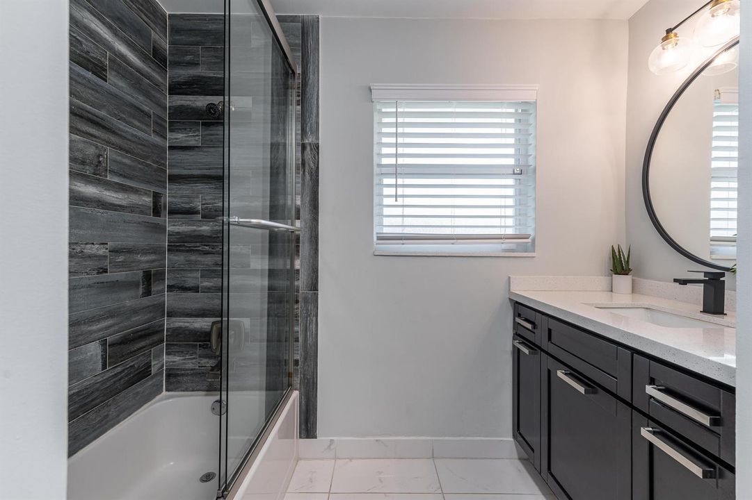 Updated second bathroom