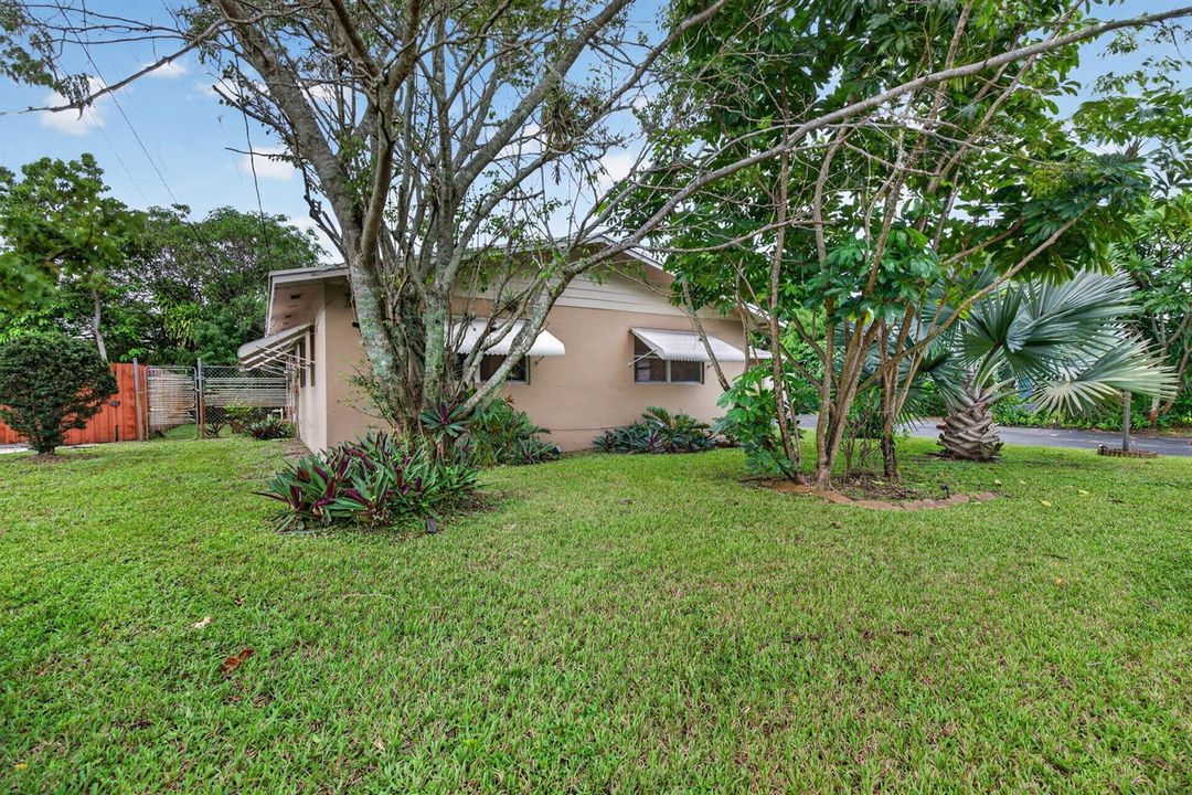 East Side of house