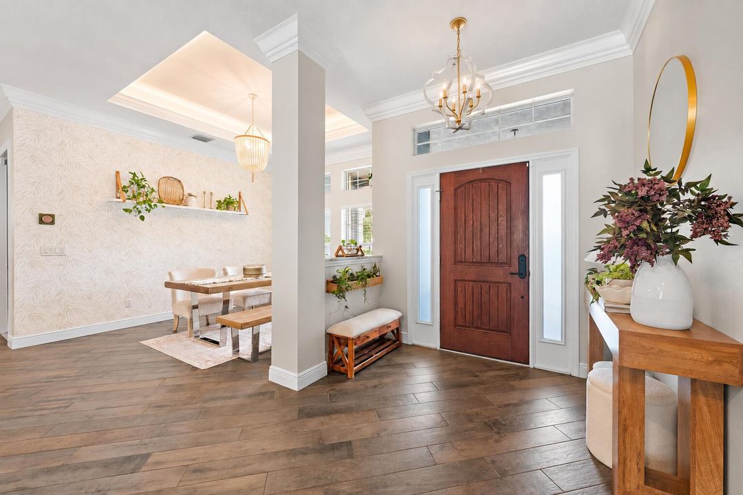 Entry + Dining Room