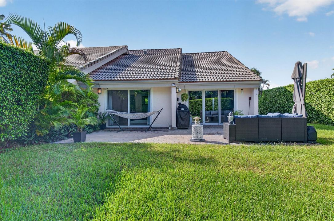 Rear of home