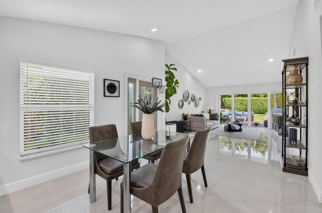 Dining area
