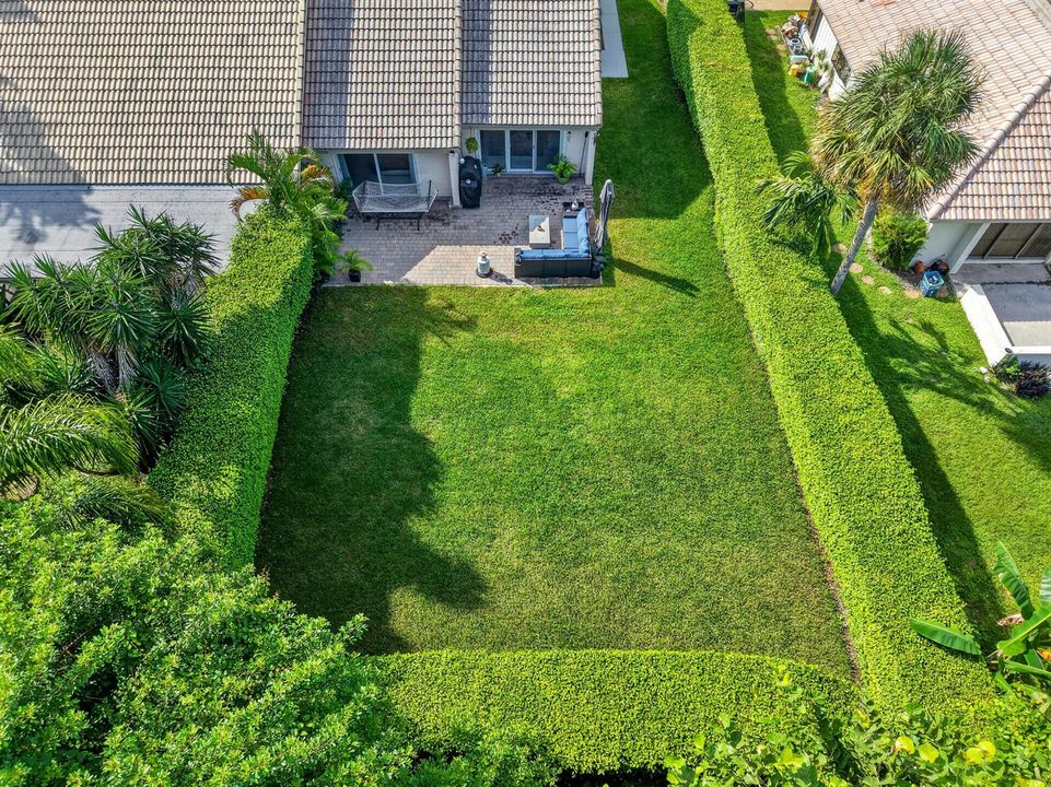 aerial view-backyard