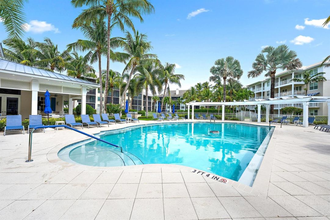 Resort style pool