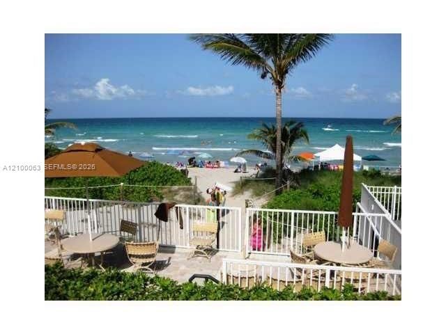 Beach is steps away from you