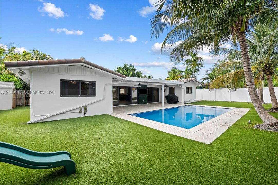 Upgraded Turf Backyard