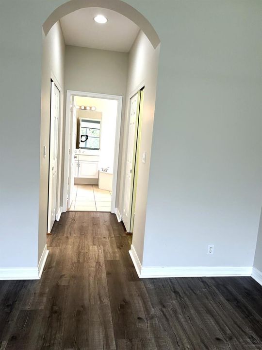 HALLWAY TO WALK-IN AND BATHROOM
