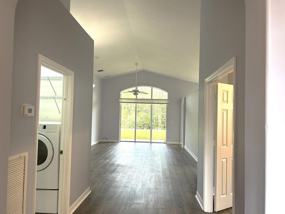 VIEW FROM FOYER