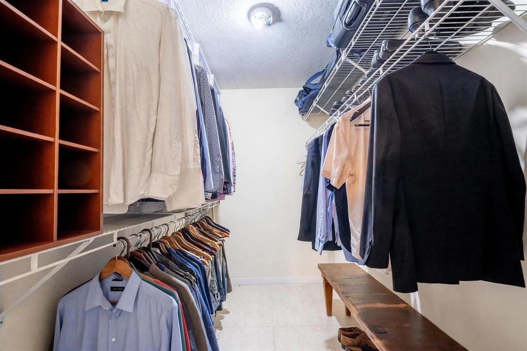 Walk in Closet - Primary Bedroom