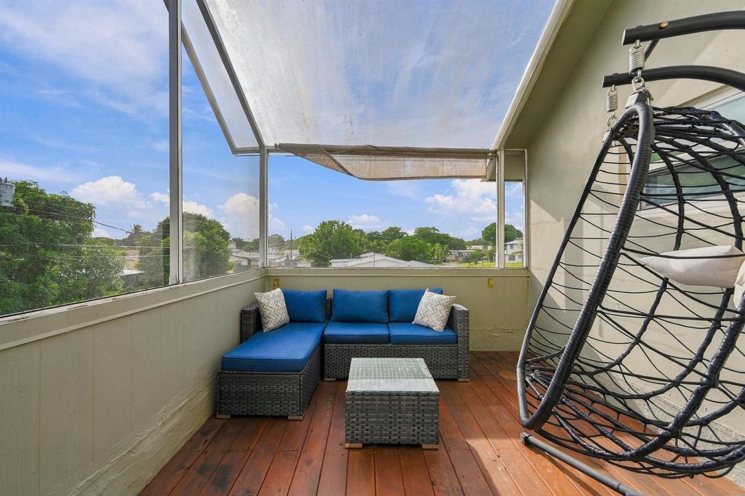 Balcony Upstairs