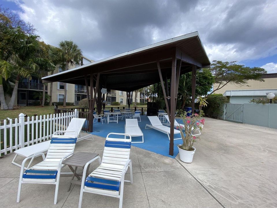 pool deck