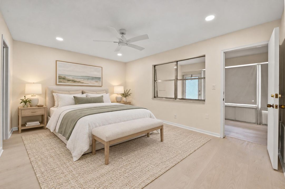 09 Primary Bedroom - Virtually Staged