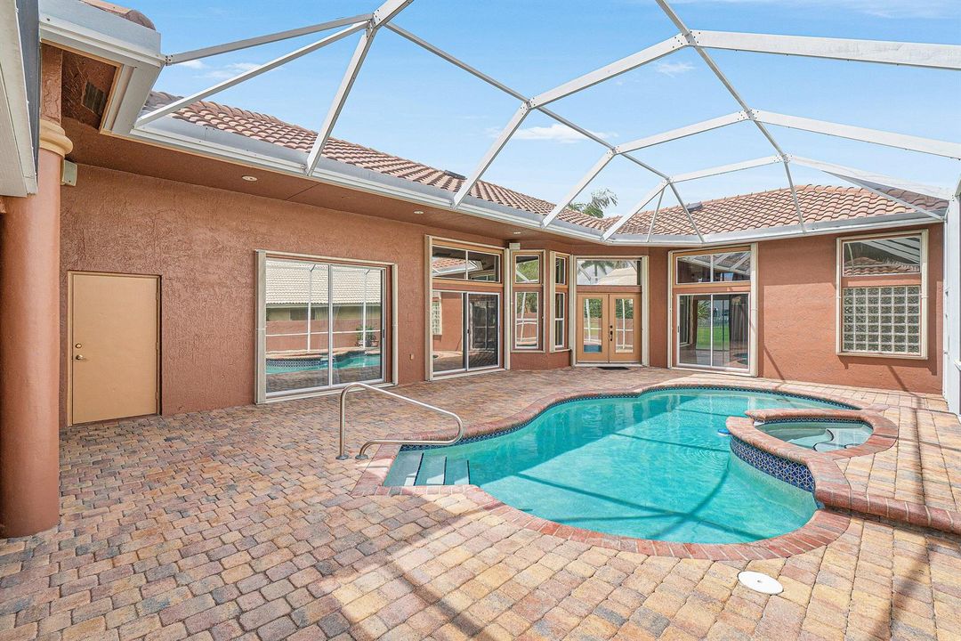 heated pool and spa