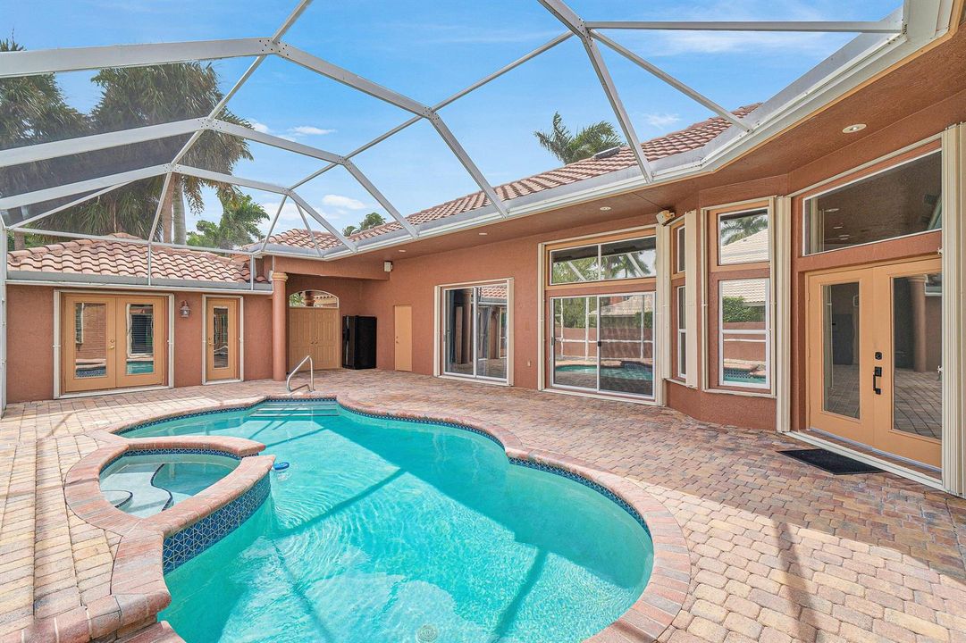 heated pool/spa