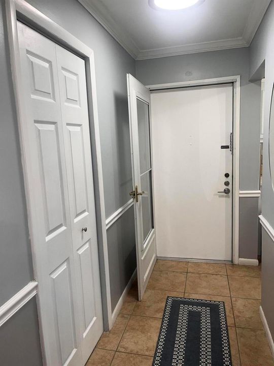 Front door inside