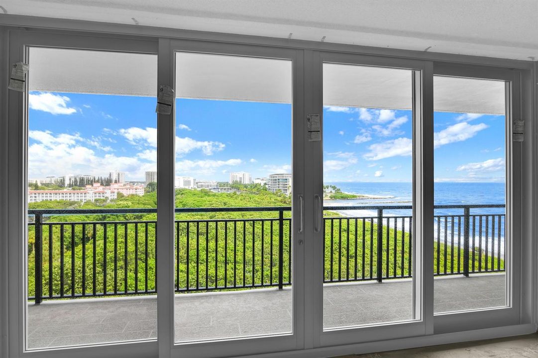 View from primary bedroom