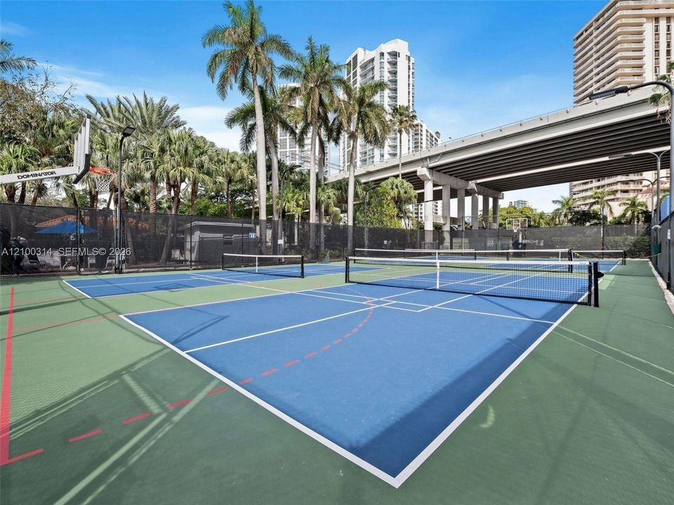 pickleball court