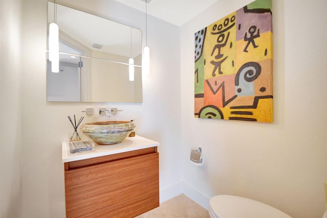 Stylish Powder Room