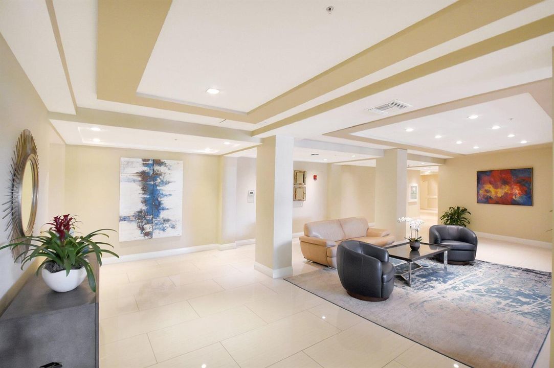 Elegant Lobby Entrance