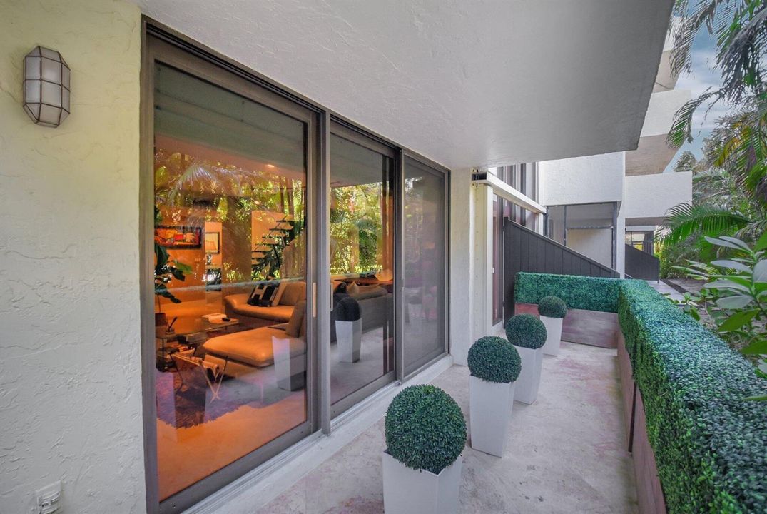 Private Patio Retreat