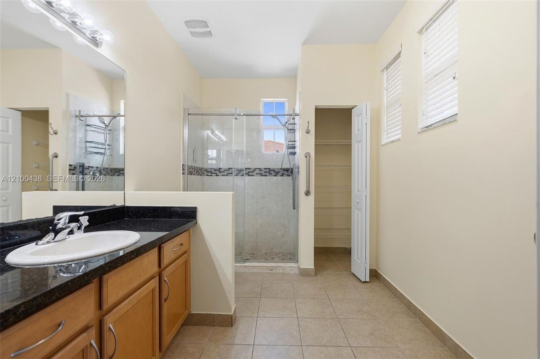 Master bathroom