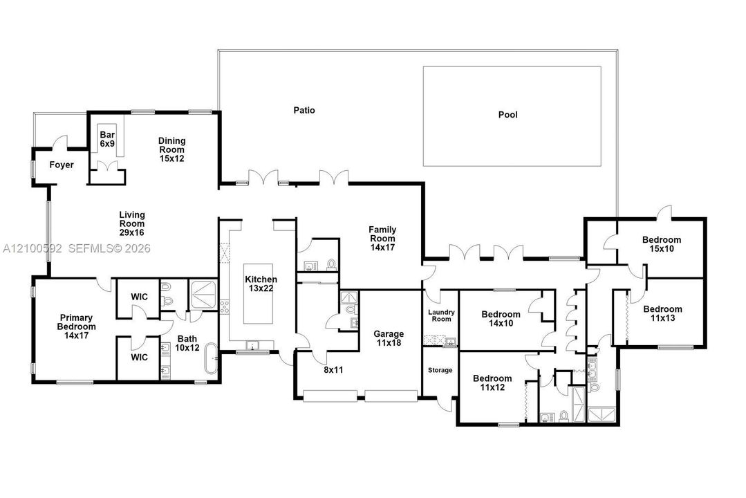 For Sale: $3,850,000 (6 beds, 5 baths, 4386 Square Feet)