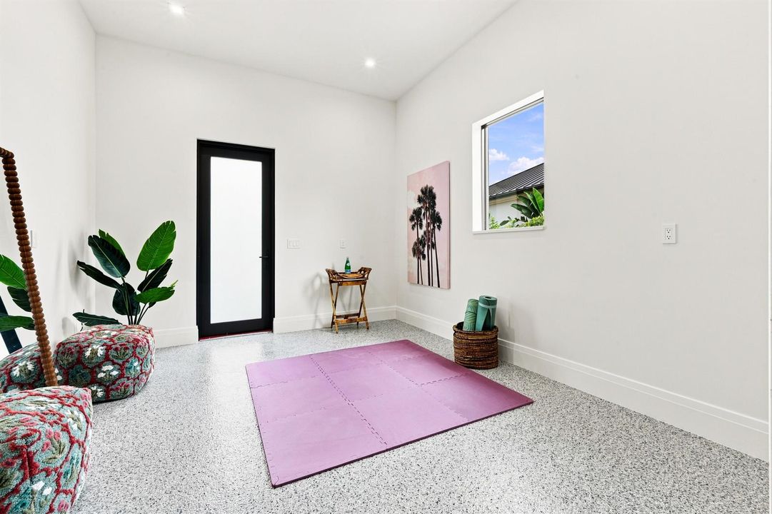 OPTIONAL EXERCISE ROOM
