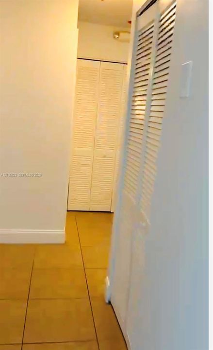 Hallway leading to bedrooms