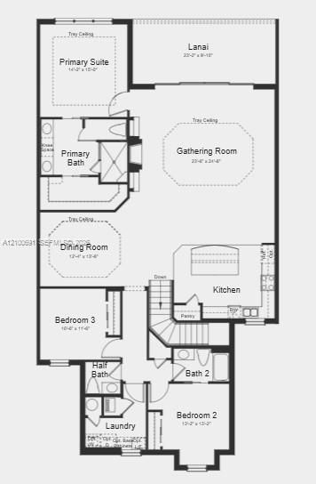 Additional Highlights Include: oak stair treads and painted risers, laundry room sink, kitchen island kneewall cabinets, wood look tile throughout, GE stainless Café appliance package, built-in fireplace with cabinets in the great room, and quartz countertops.