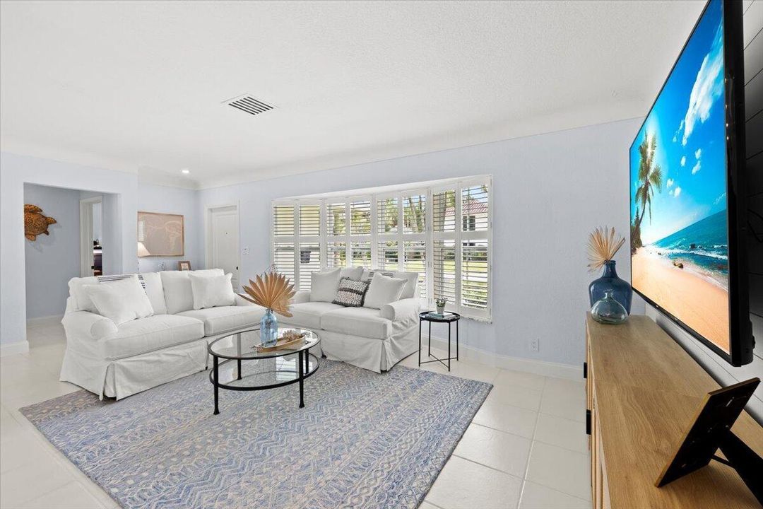 Living Room | Plantation Shutters